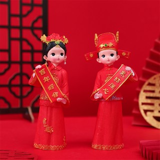 Cặp tân lang tân nương - mẫu trăm năm hạnh phúc
