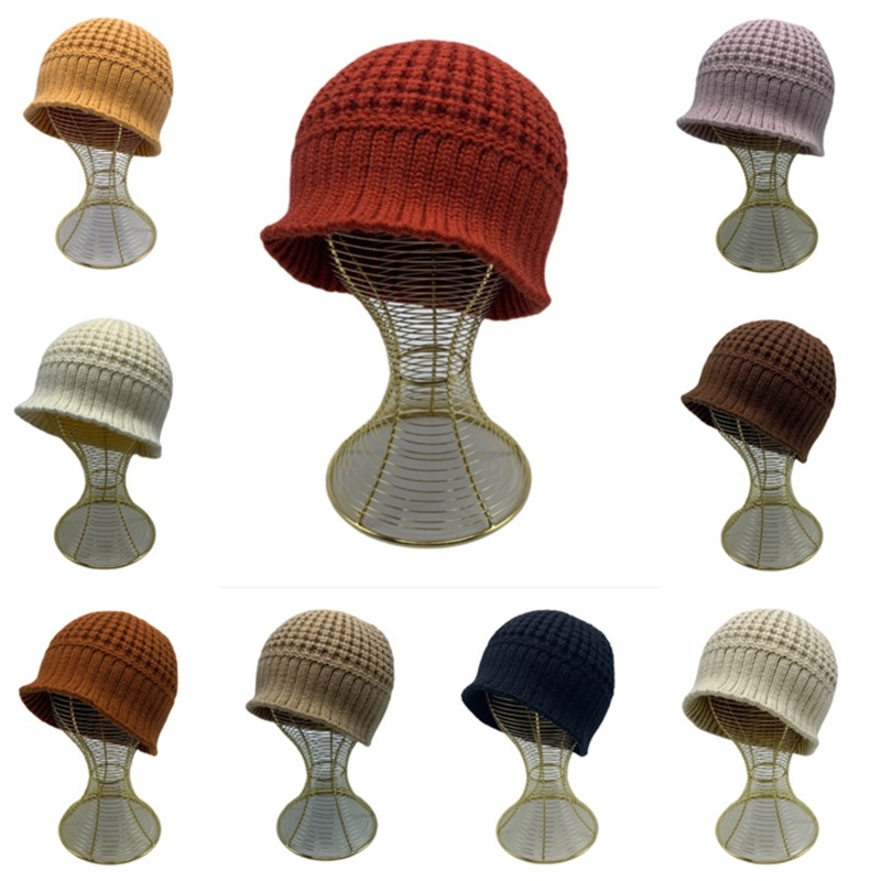 Mũ Bucket Dệt Tay Chống Gió Thời Trang Năm Mới