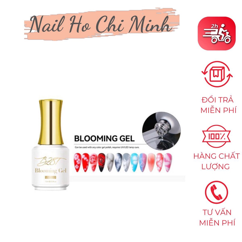 Top Loang B281 Chính Hãng , Sơn Gel Tạo Loang Chuyên Dụng Cho Dân Làm Móng - Chai 15ml