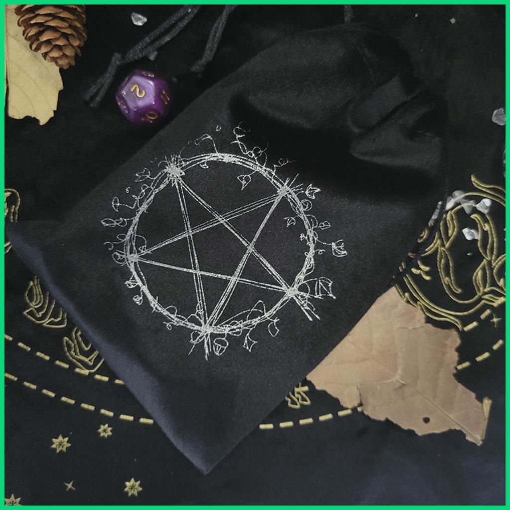 Túi Nhung Dây Rút Đựng Bài Tarot &amp; Oracle Tiện Dụng