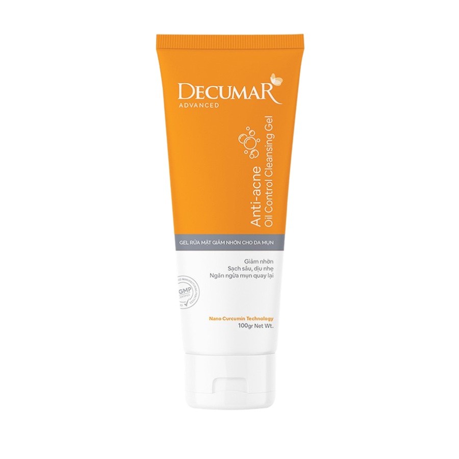 Sữa rửa mặt kiểm soát dầu nhờn dạng Gel Decumar Advanced 50g/100g - AJA'S SKINLAB