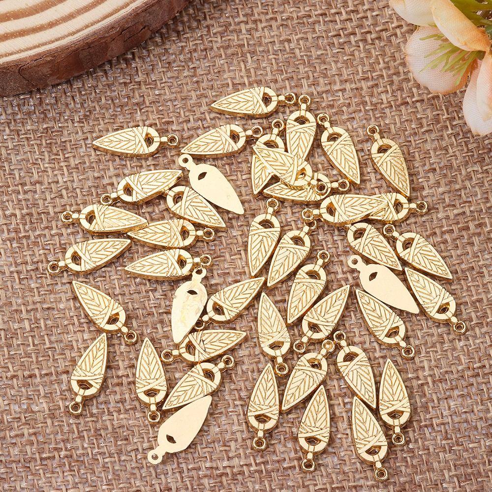 CHOOKEY Set 50 Mặt Dây Chuyền Mini 14 * 5mm Cho Búp Bê