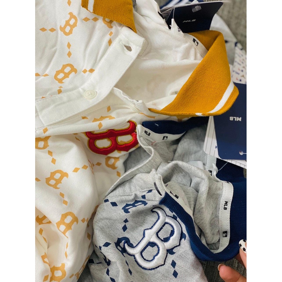 Áo Polo M.L.B In Chữ