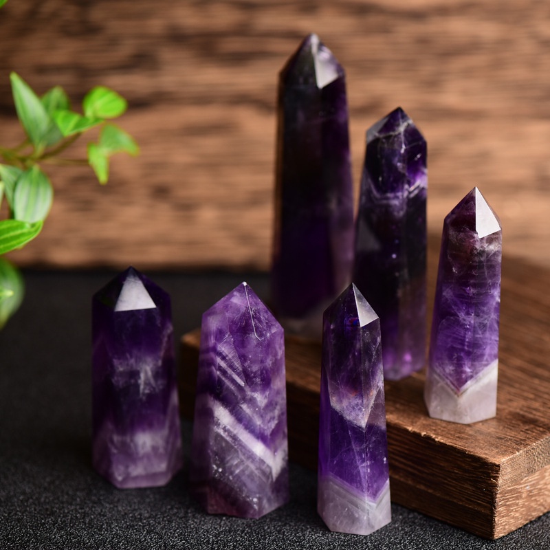 1 Đá Thạch Anh Tím Tự Nhiên Dùng Trang Trí Nhà Cửa