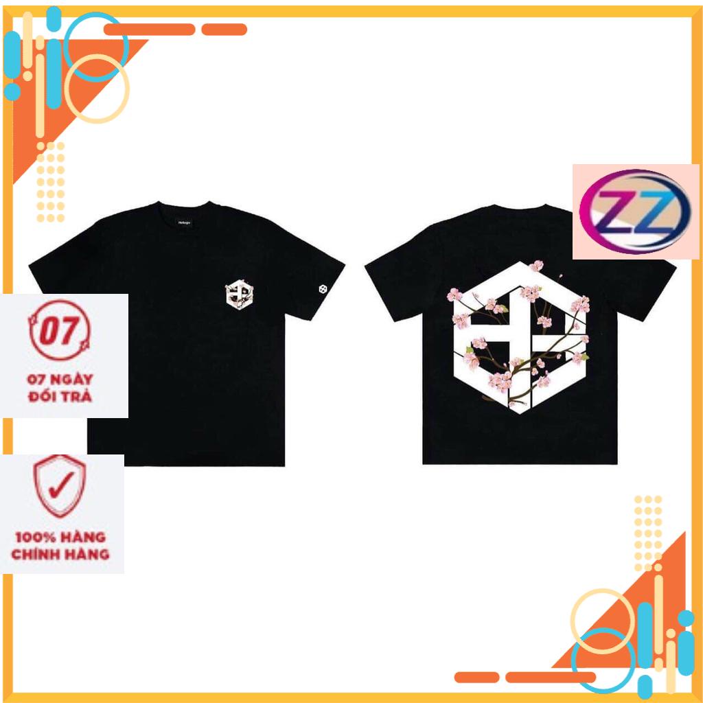 Áo Thun Tay Lỡ Unisex Form Rộng Nam Nữ in OFF cúc HCT chất cotton  VuasiVuare