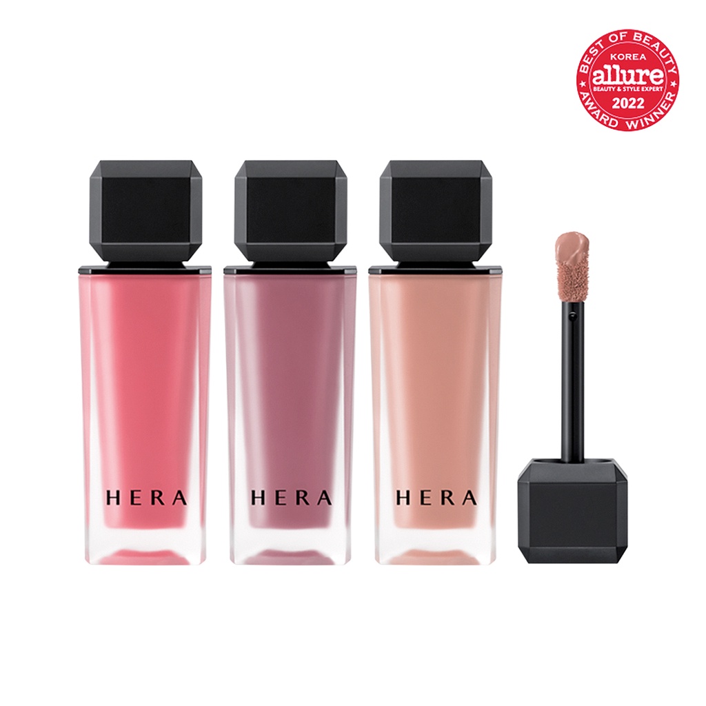 HERA Sensual Powder Matte Liquid 5g - Một Màu Lì Mềm Mịn Tự Nhiên Với Kết Thúc Như Một Cái Ôm Và Nhẹ Nhàng Cho Môi