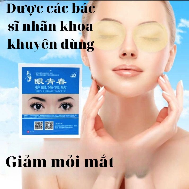 Miếng dán chăm sóc mắt mát lạnh giúp thư giãn mắt | BigBuy360 - bigbuy360.vn