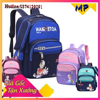 Cặp sách Balo trang nhã chống gù lưng chống thấm nước cho bé gái tiểu học, trung học, ba lô học sinh cấp 1,cấp 2 cao cấp