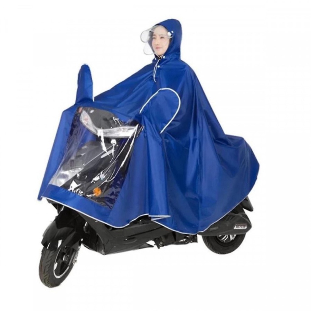 Áo Mưa Phản Quang Có Kính Che Mặt 1 Đầu Chống Thấm Tốt. ĐTLVVV!!