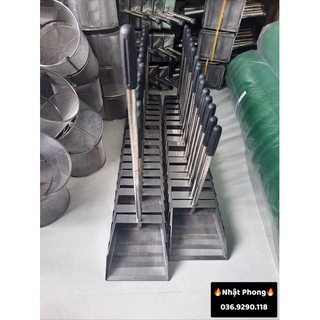 SÀN CÁT CHUỒNG GÀ - (Cán Dài, thu gọn tiện lợi)