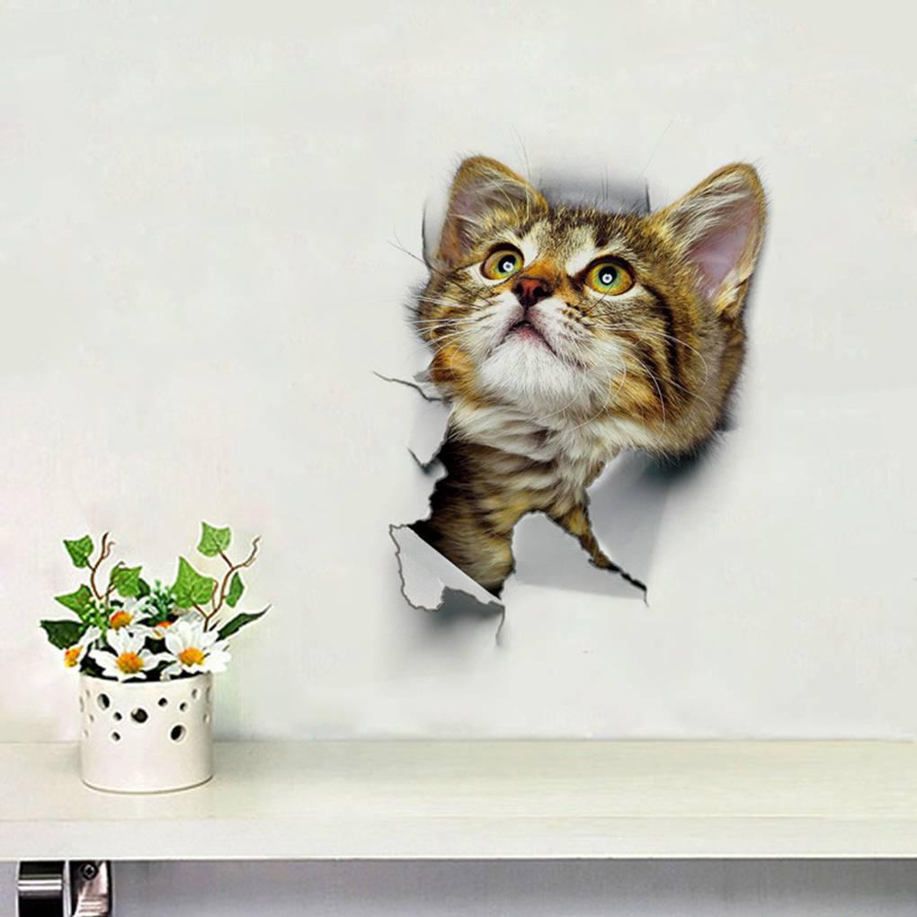 Dán tường trang trí hình mèo 3D: Sức mạnh của tường cải tổ một không gian chỉ từ sự dán hình mèo 3D. Trang trí nhà của bạn với những hình ảnh mèo đáng yêu để tạo ra một không gian thoải mái và vui vẻ. Chúng sẽ mang lại niềm vui và hạnh phúc cho gia đình và bạn bè của bạn.