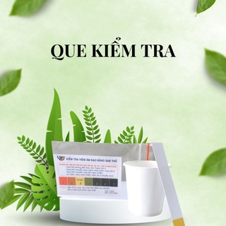 Que kiểm tra viêm âm đạo kèm cốc