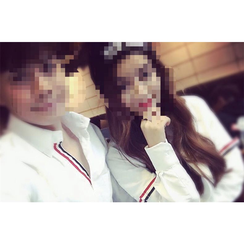 ❤️❤️❤️❤️ Áo Sơ Mi Tay Dài Dáng Rộng Phong Cách Hàn Quốc Thời Trang Cho Cặp Đôi