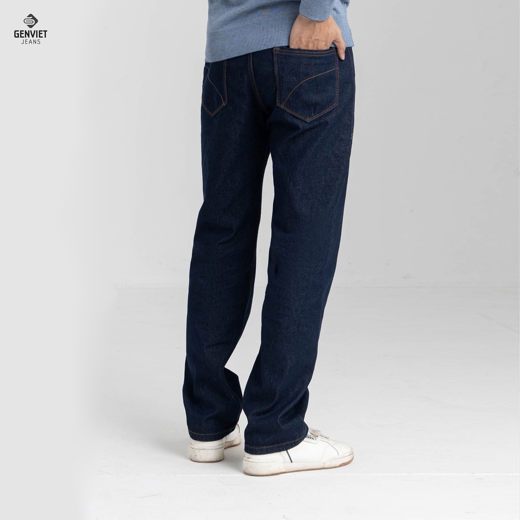 Quần Jeans Nam Genviet Chất Bò Denim Cao Cấp D1109J8078