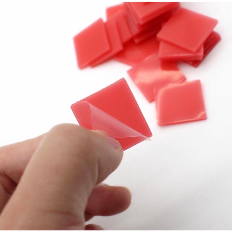 COMBO 5 MIẾNG SÁP ĐÍNH TRANH. Kích Thước:2cm x 2