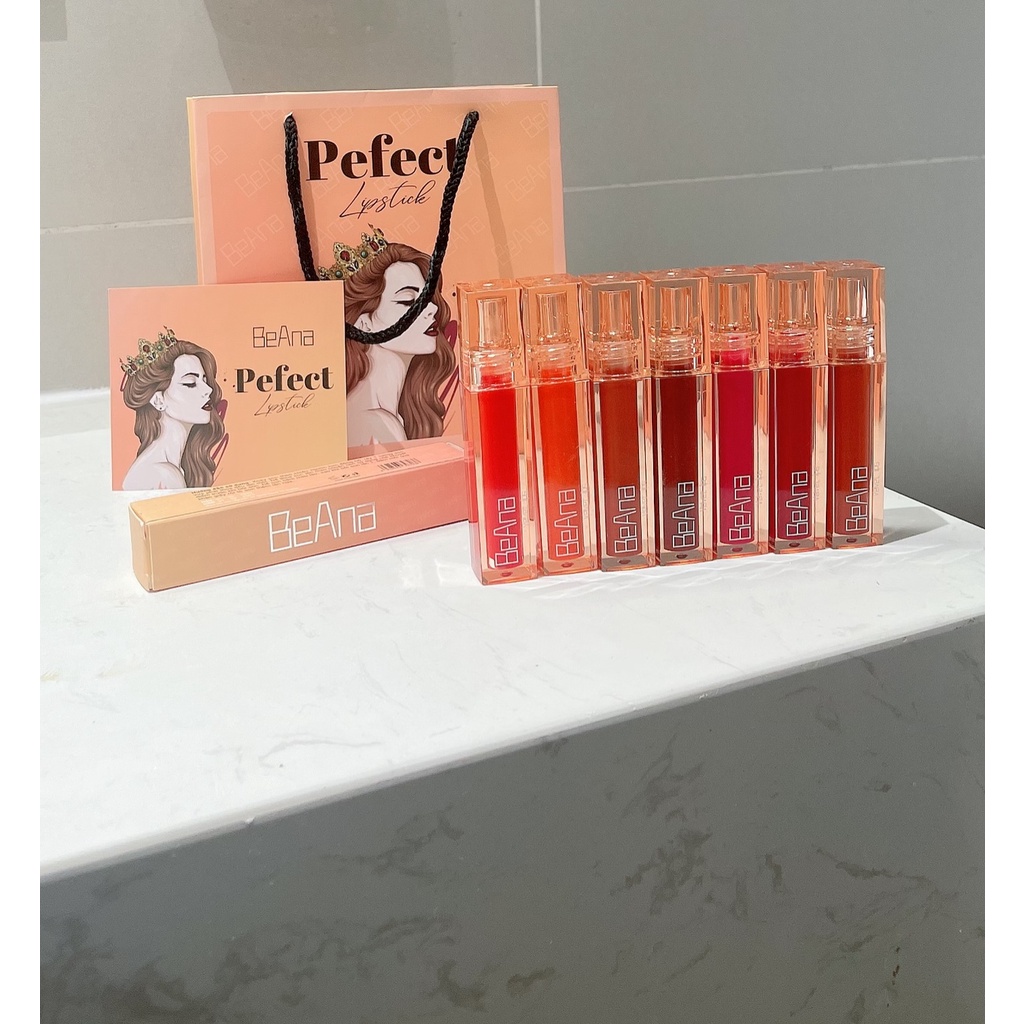 Son Kem Siêu Lì Mịn lâu trôi BA Perfect  Son hữu cơ không chì , hàng CTY Chính hãng