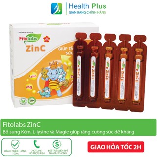 Thực Phẩm Bổ Sung Kẽm Fitolabs ZinC Cho Bé Giúp Tăng Sức Đề Kháng