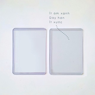 Top loader nhựa cứng đựng card ảnh thần tượng