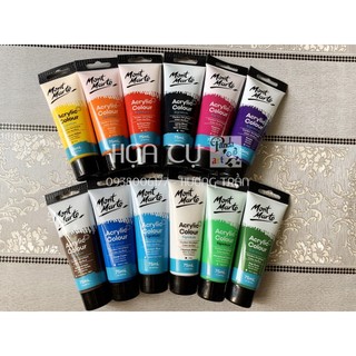 Combo 12 màu Acrylic Mont Marte 75ml_Panda art