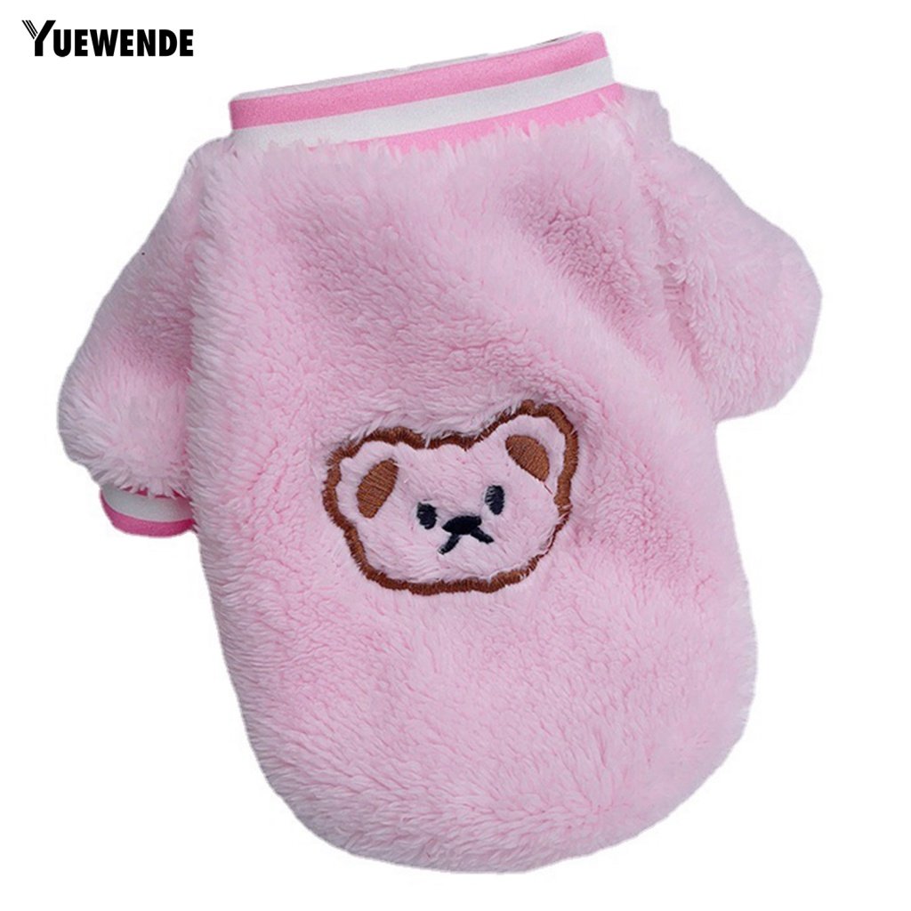 [Yue.z] Áo Khoác Nỉ Hai Ống Thoáng Khí Có Thể Giặt Được Cho Thú Cưng Ngoài Trời