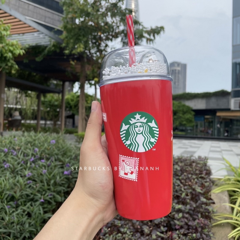 Ly Giữ Nhiệt Starbucks Jello Cookie Shop 473ml
