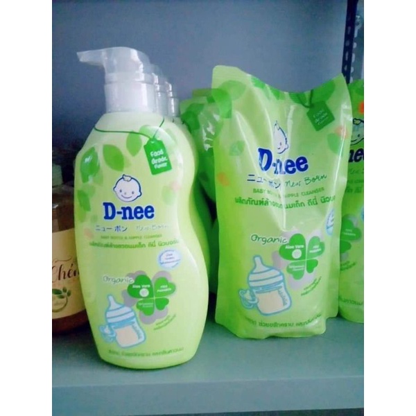 Nước Rửa Bình Sữa Dnee Organic Thái Lan