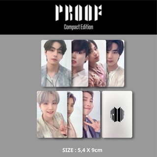 Set 7 card BTS Proof Compact Edition - Unofficial