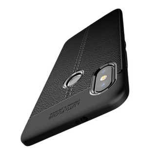 Ốp Lưng iPhone 6/6s Dẻo Giả Da Đen Đẹp