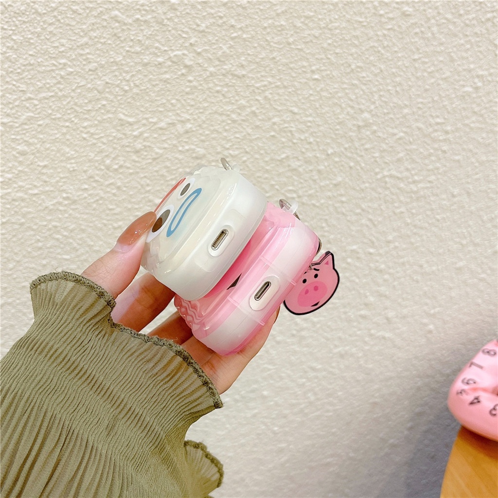 Ốp Hộp Đựng Tai Nghe Nhét Tai Hình Sóng Biển Cho iphone AirPods Pro 2 AirPods 1 / 2 / 3