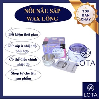 NỒI NẤU SÁP WAX LÔNG DÙNG ĐIỆN, máy đun sáp waxing triệt lông 220v 220 v, dụng cụ tẩy lông tại nhà