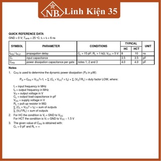 IC 74HC03 Input NAND DIP 14