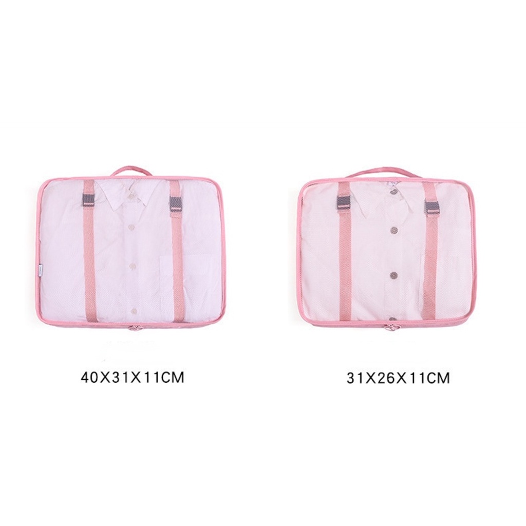 Bộ 6 Túi Đựng Đồ Du Lịch Chống Thấm Nước Chất Lượng Cao