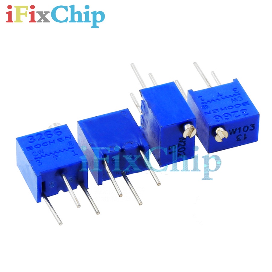 Set 10 Chiết Áp 3266W 1K 2K 5K 10K 20K 50K 100K 200K 500K 103 1M 3266