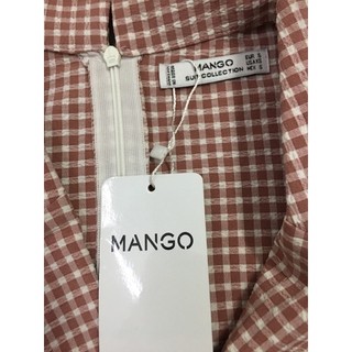 Đầm karo cổ sơ mi nữ.