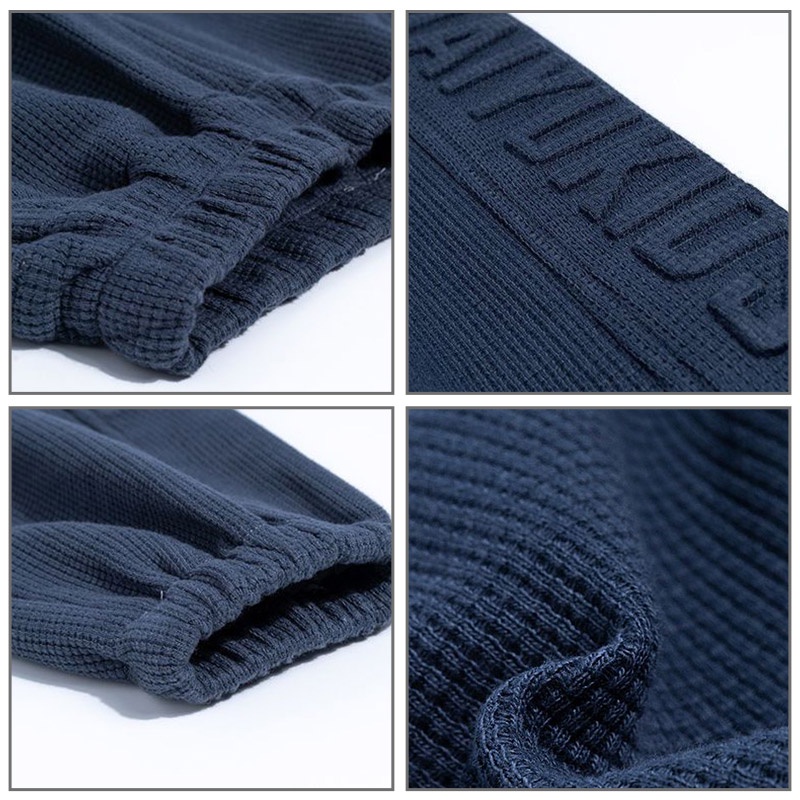 AMILA  Quần Thể Thao In Chữ Waffle Mỏng Thời Trang Thu Đông Dành Cho Bé Trai