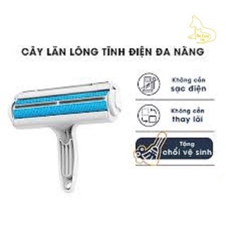 [ phụ kiện ] Cây Lăn Lông Tĩnh Điện Hút Lông Chó Mèo, Cây lăn lông tĩnh điện đa năng trên giường, nệm, sofa