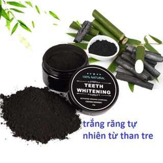 Bột Trắng Răng Than Tre Nhật Bản - Teeth Whitening 100% tự nhiên