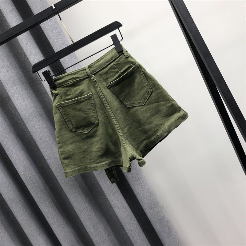 Quần Short Jean Giả Váy Hai Mảnh Phong Cách Mới Mùa Hè Cho Nữ