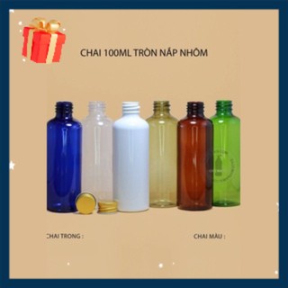 CHAI 100ML TRÒN NẮP NHÔM