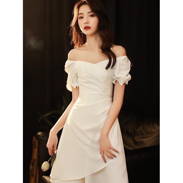 Đầm nhúng eo 3 màu