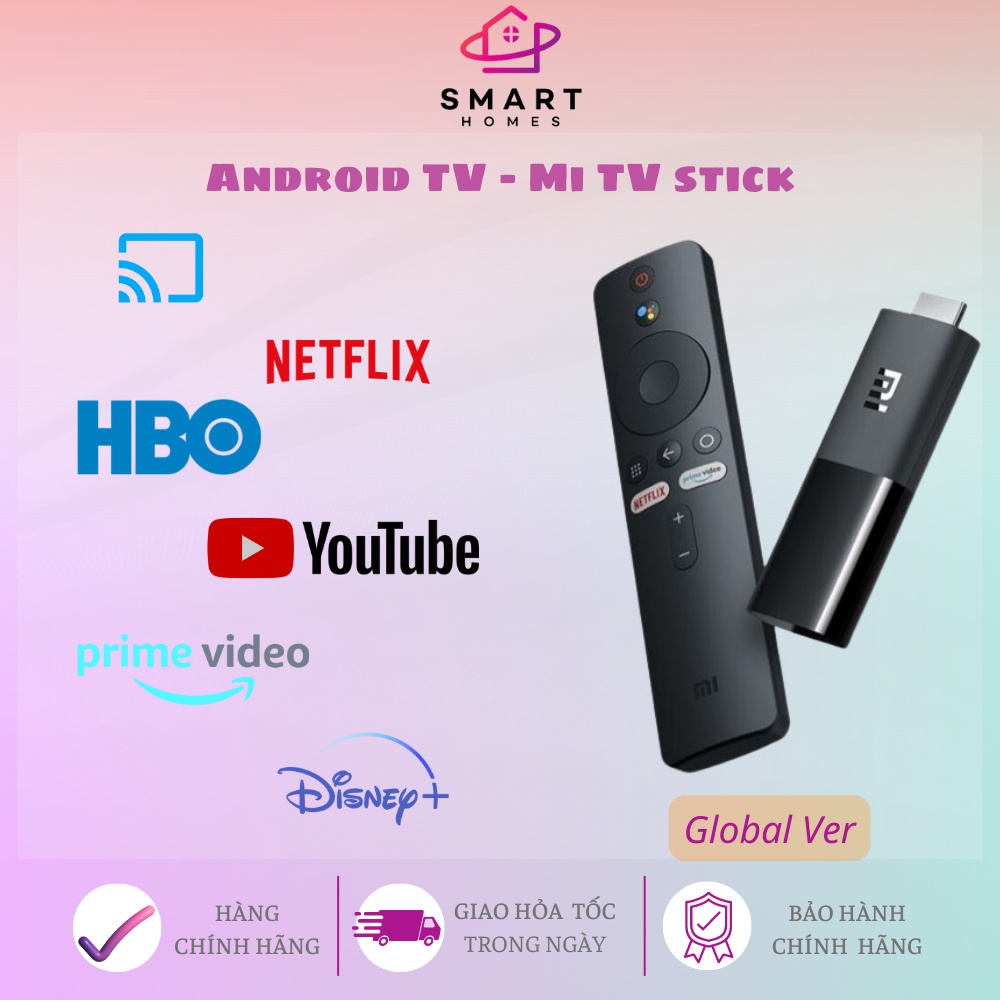 HÀNG CÓ SẴN - Mi TV Stick Android TV Box - Bản quốc tế