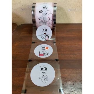 Màng dập cốc- màng in sẵn thú cưng cuộn 3kg / dập được 2500ly