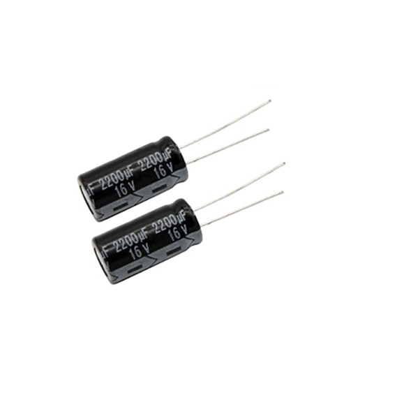 (5 con) Tụ hoá 2200uF 16V (10 x 20 mm)