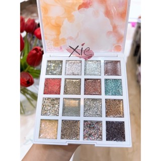 Bảng sơn gel nén 16 màu / Bảng gel sơn móng tay nail / Làm vân đá , dặm ombre , vẽ hoa họa tiết móng tay