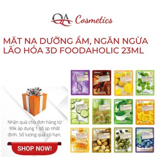 Mặt nạ dưỡng da 3d foodaholic 23ml - hàn quốc