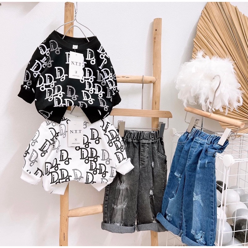 Sét jean dior cho bé