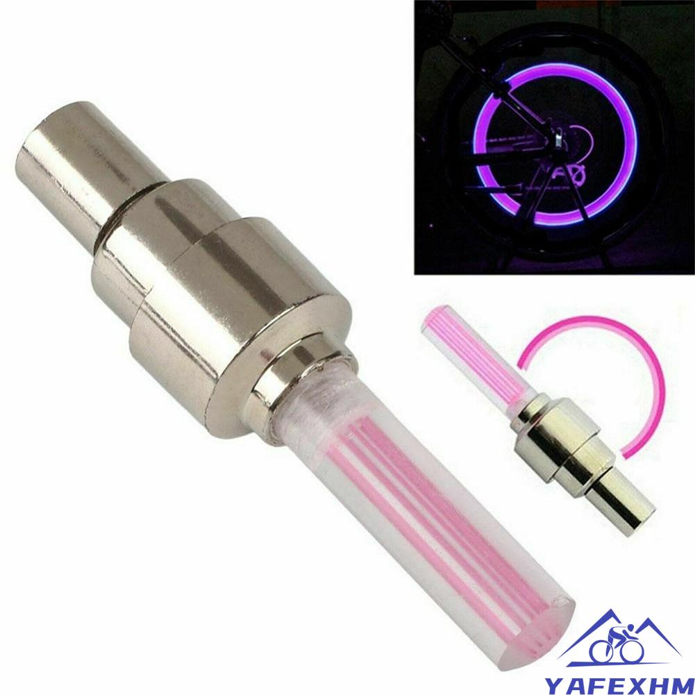 1 Đèn LED Neon Gắn Van Bánh Xe Đạp, Xe Máy, Xe Hơi