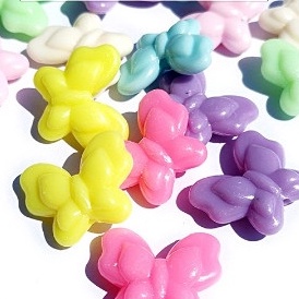 Hạt nhựa con bướm xỏng vòng, làm đồ chơi size 12x17mm