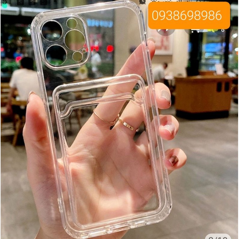 [ Tím ] Ốp lưng cài thẻ cho iphone 14 pro max ,14 pro , 14 plus , 14 ,13 pro max ,13 pro ,13 ,12 pro max , 11 pro max