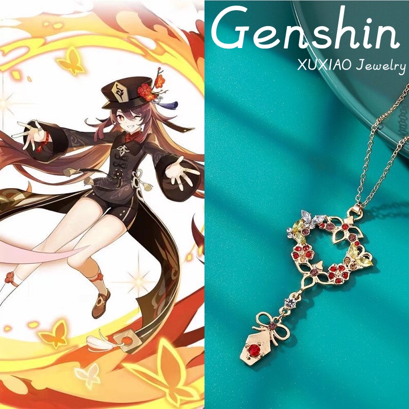 Vòng cổ Mặt Trò Chơi Genshin Cho Bạn Bè